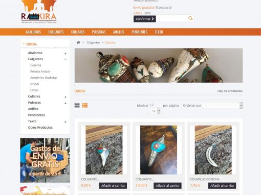 Rakkira tienda online